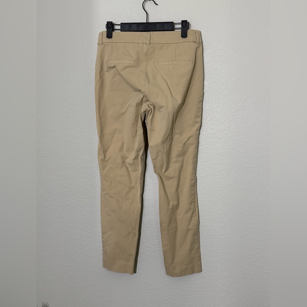 Old Navy Tan High Rise Pixie Pants, size 6 - Picture 3 of 6
